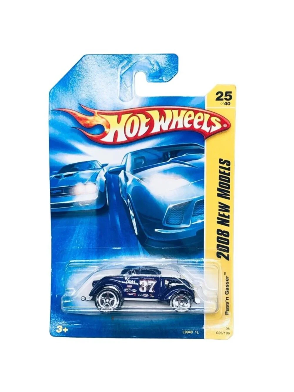 Hot Wheels 25 of 40 pass'n gasser 2008 new models purple 2007 new READ